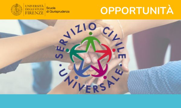 Servizio civile universale per la cittadinanza attiva e la legalit&agrave; 2026
