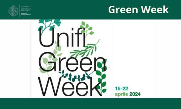 Seconda edizione della Unifi Green Week si svolgerà dal 15 al 22 aprile 2024